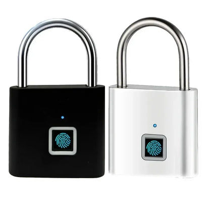 Intelligent Fingerprint Padlock, Outdoor Waterproof and Rust Proof Padlock, Intelligent Electronic Padlock Head